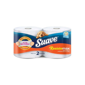 Papel Higiénico SUAVE® RESISTEMAX SBT Doble Hoja