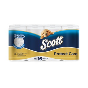 Papel Higienico SCOTT® PROTEC CARE Hoja Doble SBT Sin Aroma